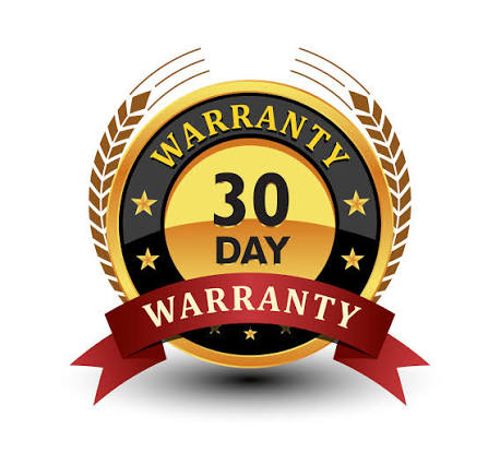 30 Day Warranty